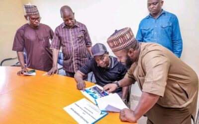 His Excellency The Distinguish Senator Simon Bako Lalong (CON) Courtesy Visit